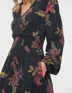 Bennie Floral Midi Dress