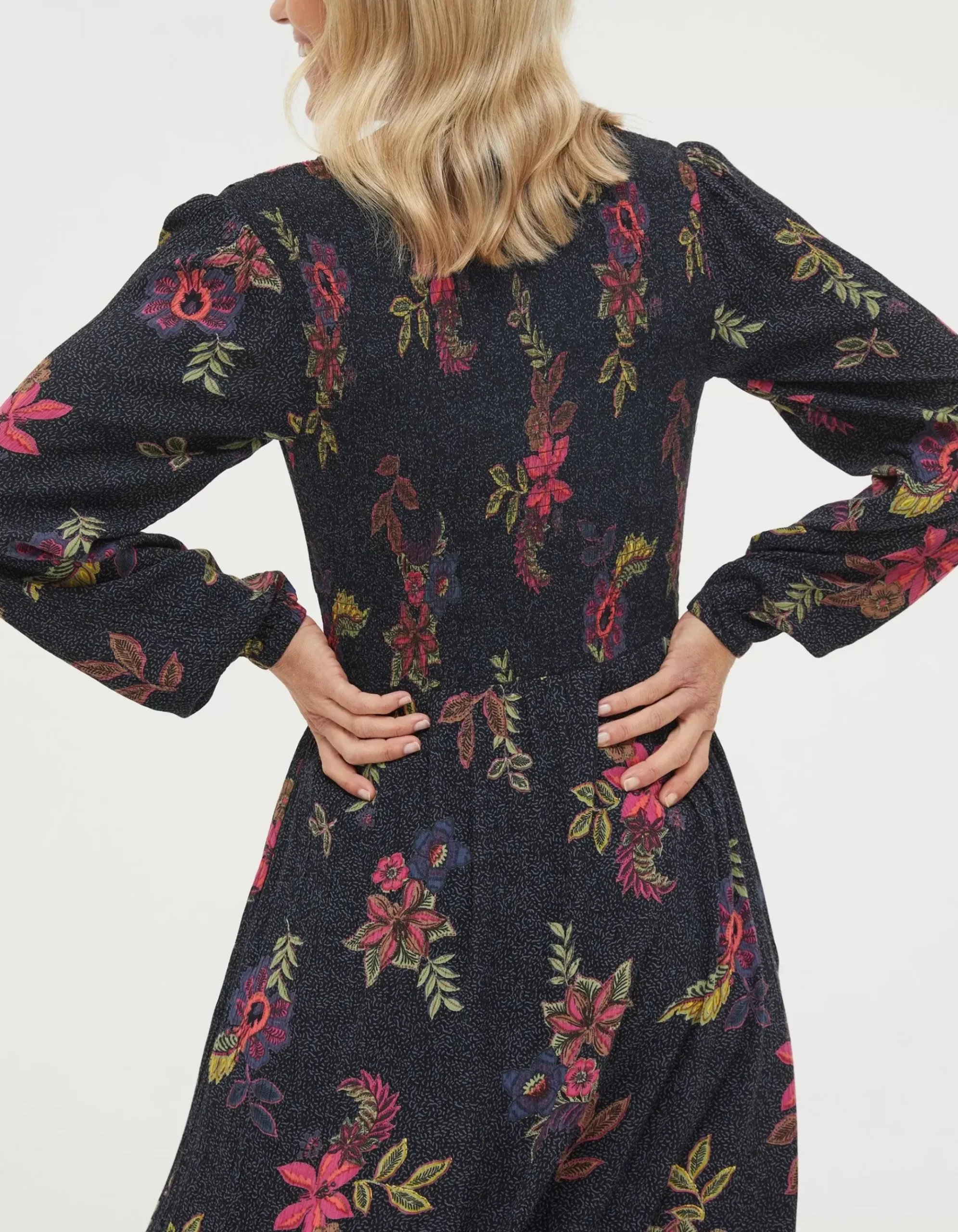 Bennie Floral Midi Dress