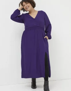 Bennie Wrap Midi Dress