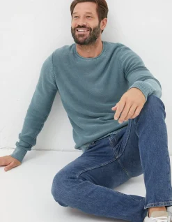 Berwick Washed Crew Jumper