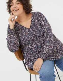 Beth Ikat Geo Tunic