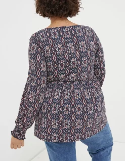 Beth Ikat Geo Tunic