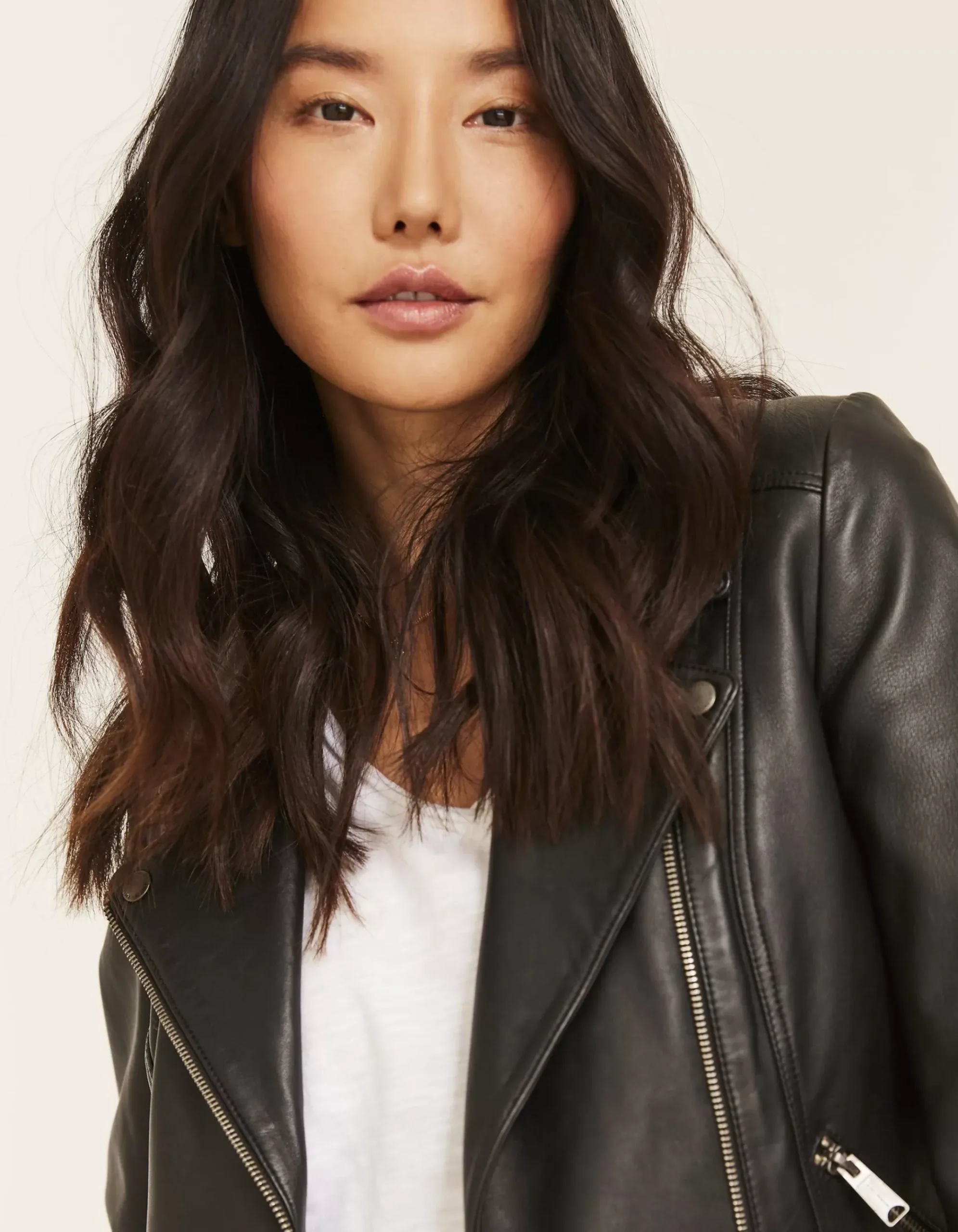 Bethany Biker Leather Jacket