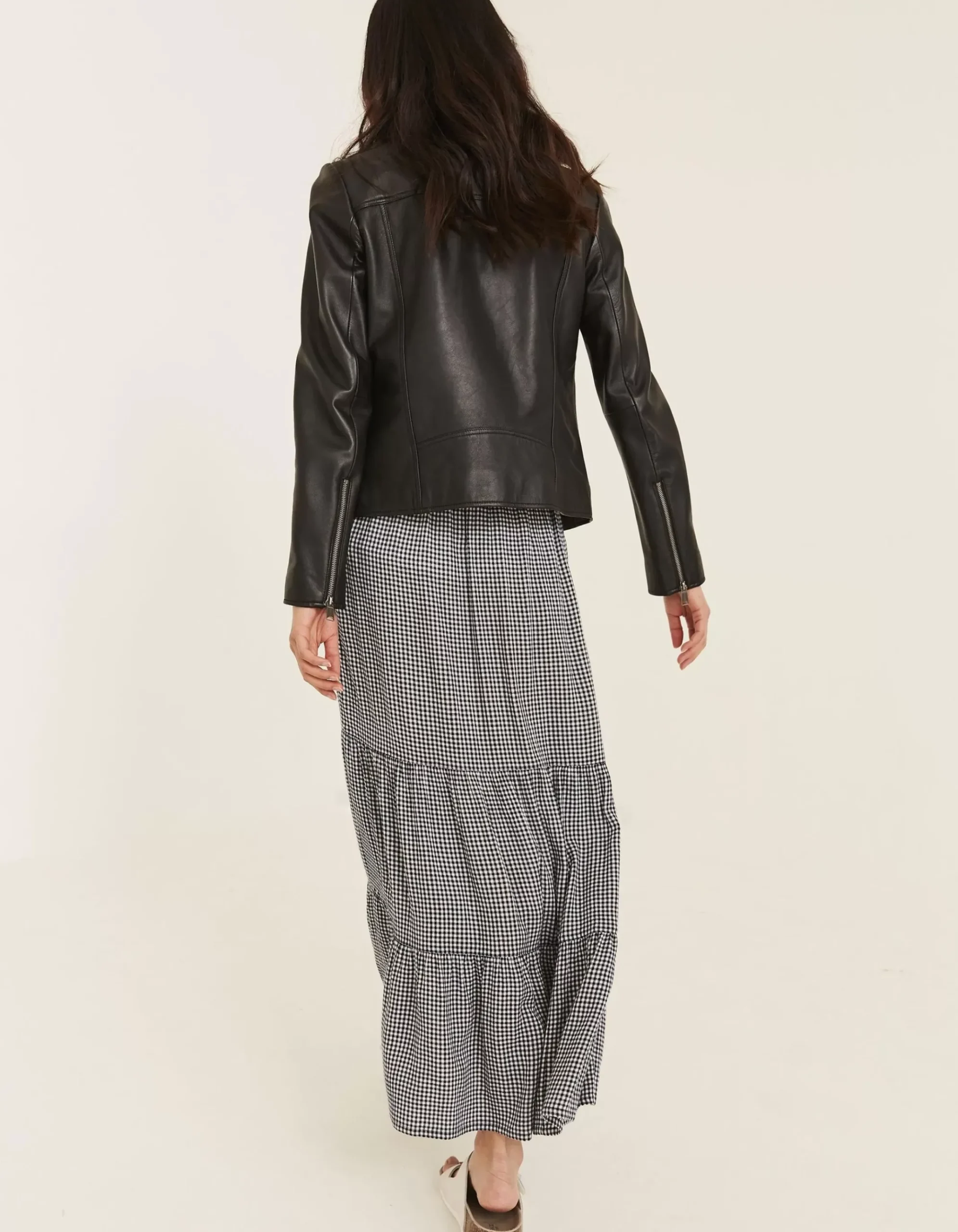 Bethany Biker Leather Jacket