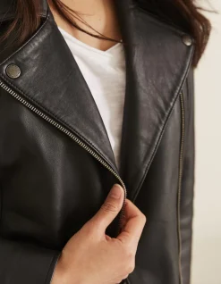 Bethany Biker Leather Jacket