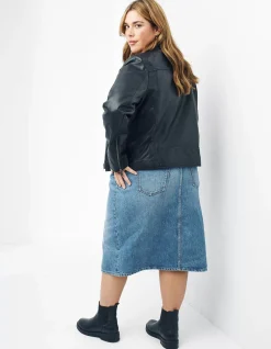 Bethany Biker Leather Jacket