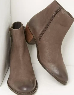 Betsy Zip Detail Ankle Boot
