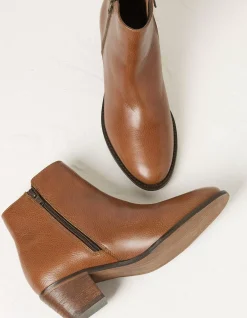 Betsy Zip Detail Ankle Boot