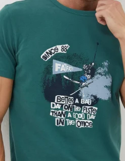 Better A Bad Day Ski T Shirt