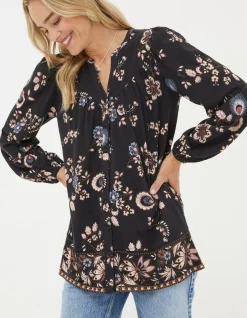 Betty Fall Floral Tunic