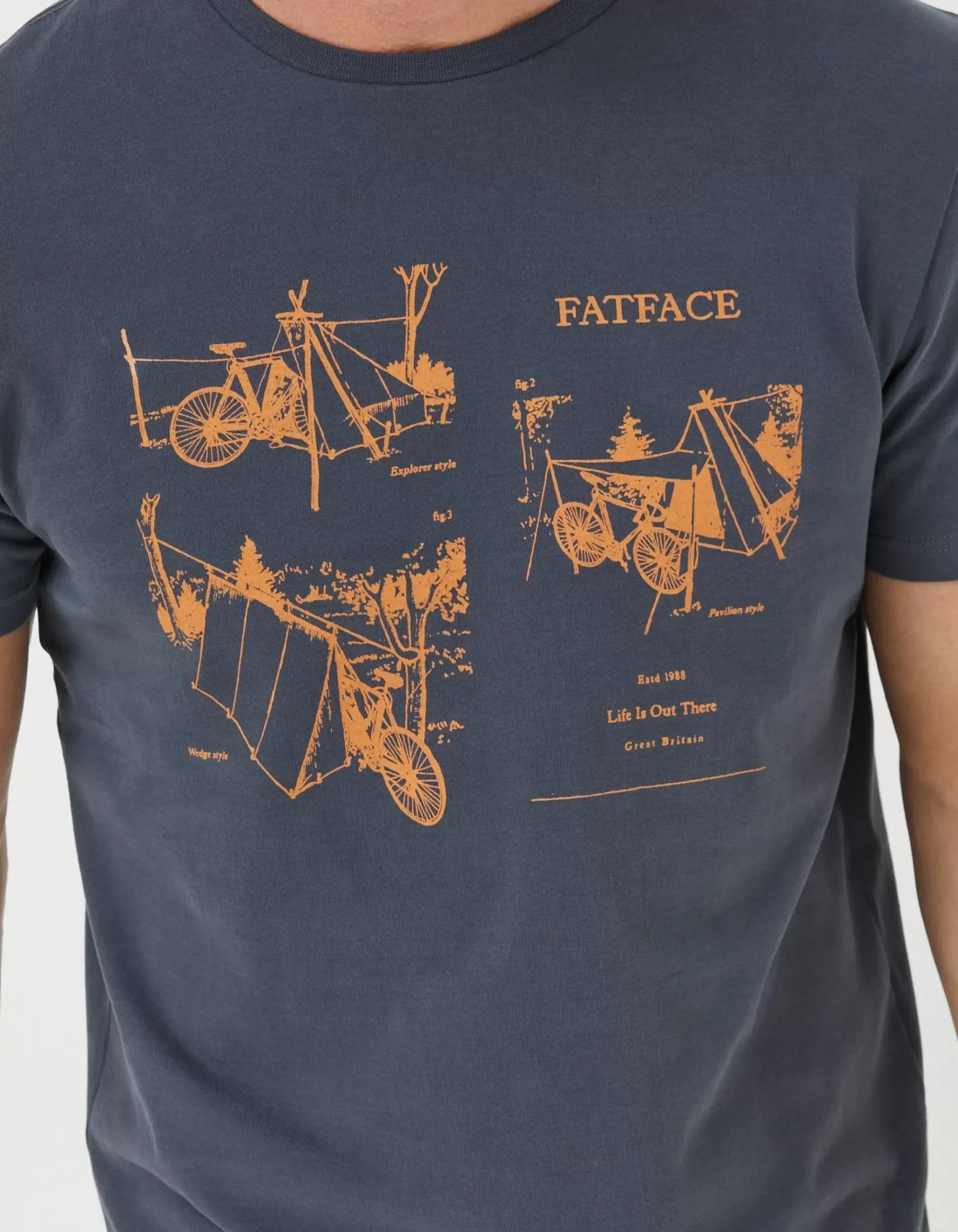 Bike In Tents T-Shirt