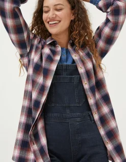Billie Longline Check Shirt