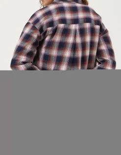 Billie Longline Check Shirt