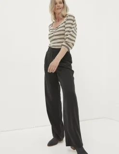 Blake Wide Leg Drape Trousers