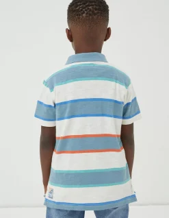 Block Stripe Polo