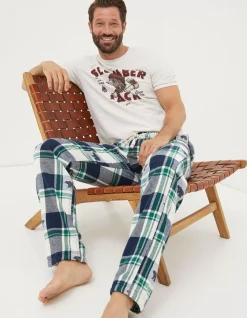 Bobbi Bear Jacquard Pyjama Bottoms