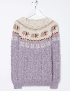 Bobbi Bear Knitted Crew Jumper
