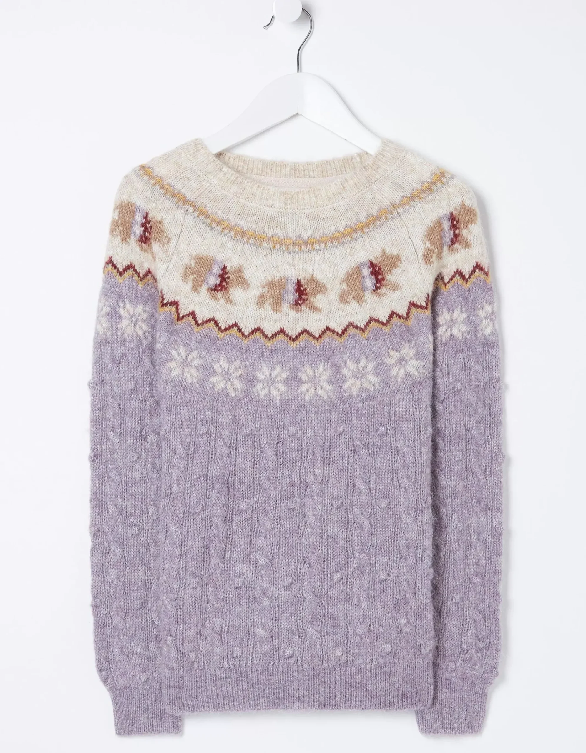 Bobbi Bear Knitted Crew Jumper