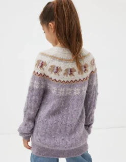 Bobbi Bear Knitted Crew Jumper