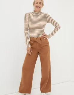 Bodi Belted Drape Trousers