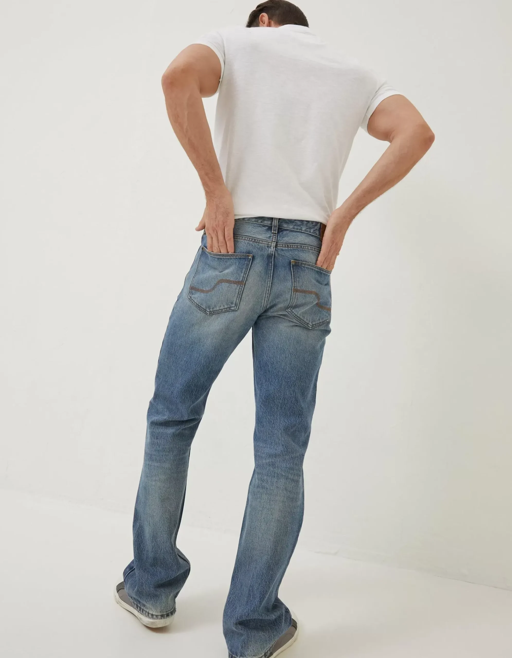 Bootcut Authentic Wash Jeans