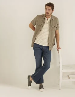Bootcut Mid Wash Jeans