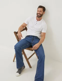Bootcut Stone Wash Jeans