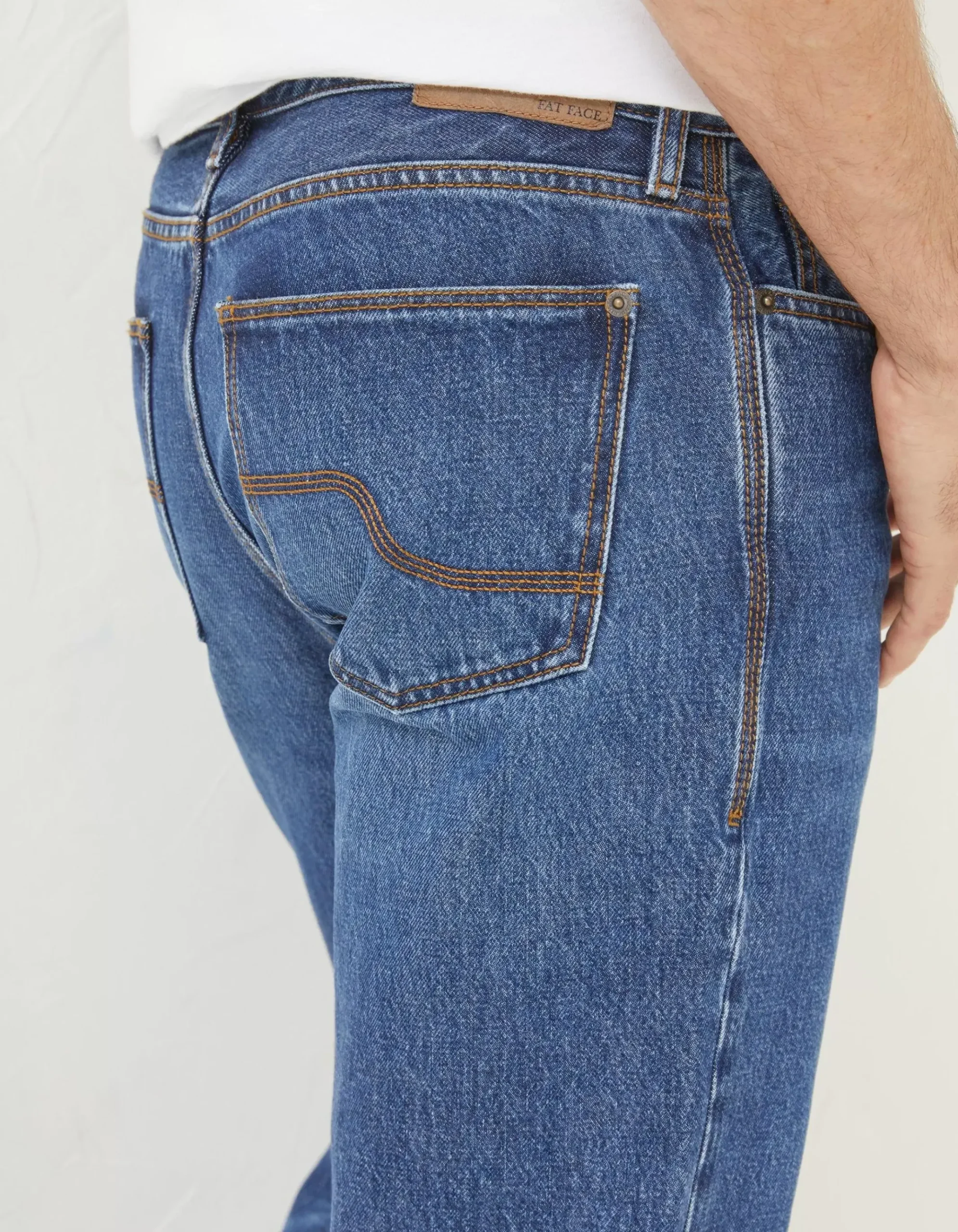 Bootcut Stone Wash Jeans