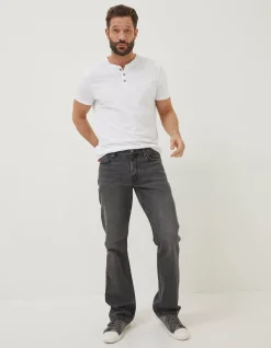 Bootcut Wash Jeans