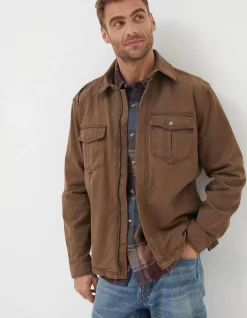 Bowd Zip Front Overshirt