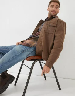 Bowd Zip Front Overshirt