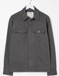 Bowd Zip Front Overshirt