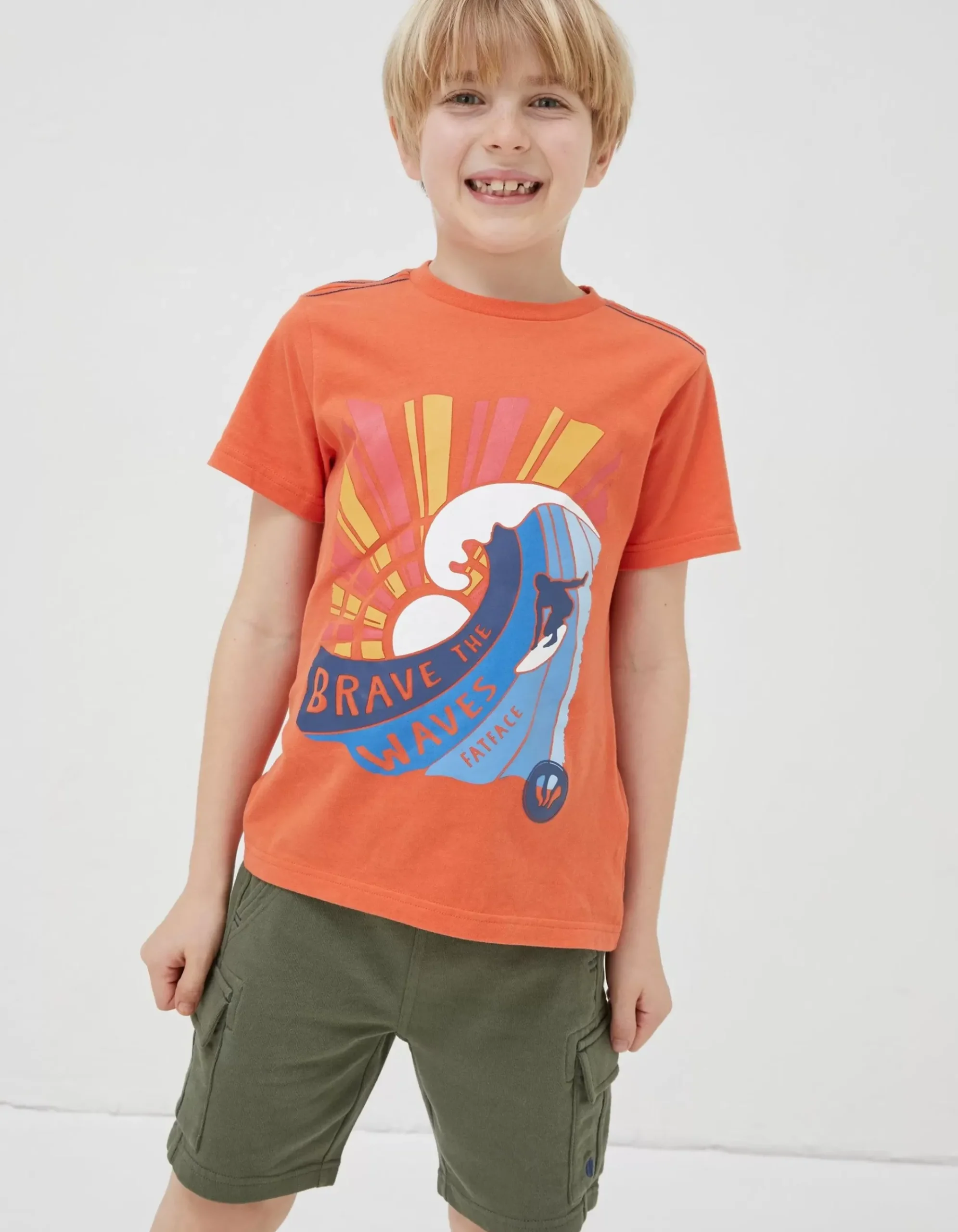 Brave The Waves Graphic T-Shirt