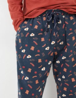Breakfast Print Pyjama Bottoms