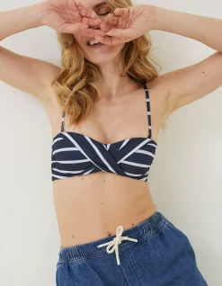 Breton Bikini Twist Top