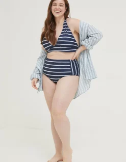 Breton High Waisted Bikini Bottoms