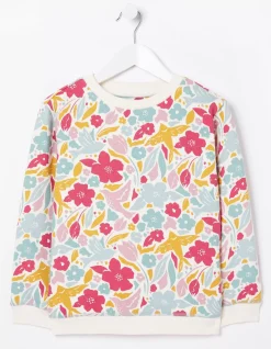 Bright Blooms Crew Sweatshirt
