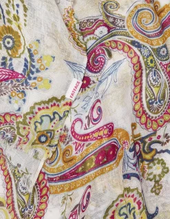 Bright Paisley Scarf