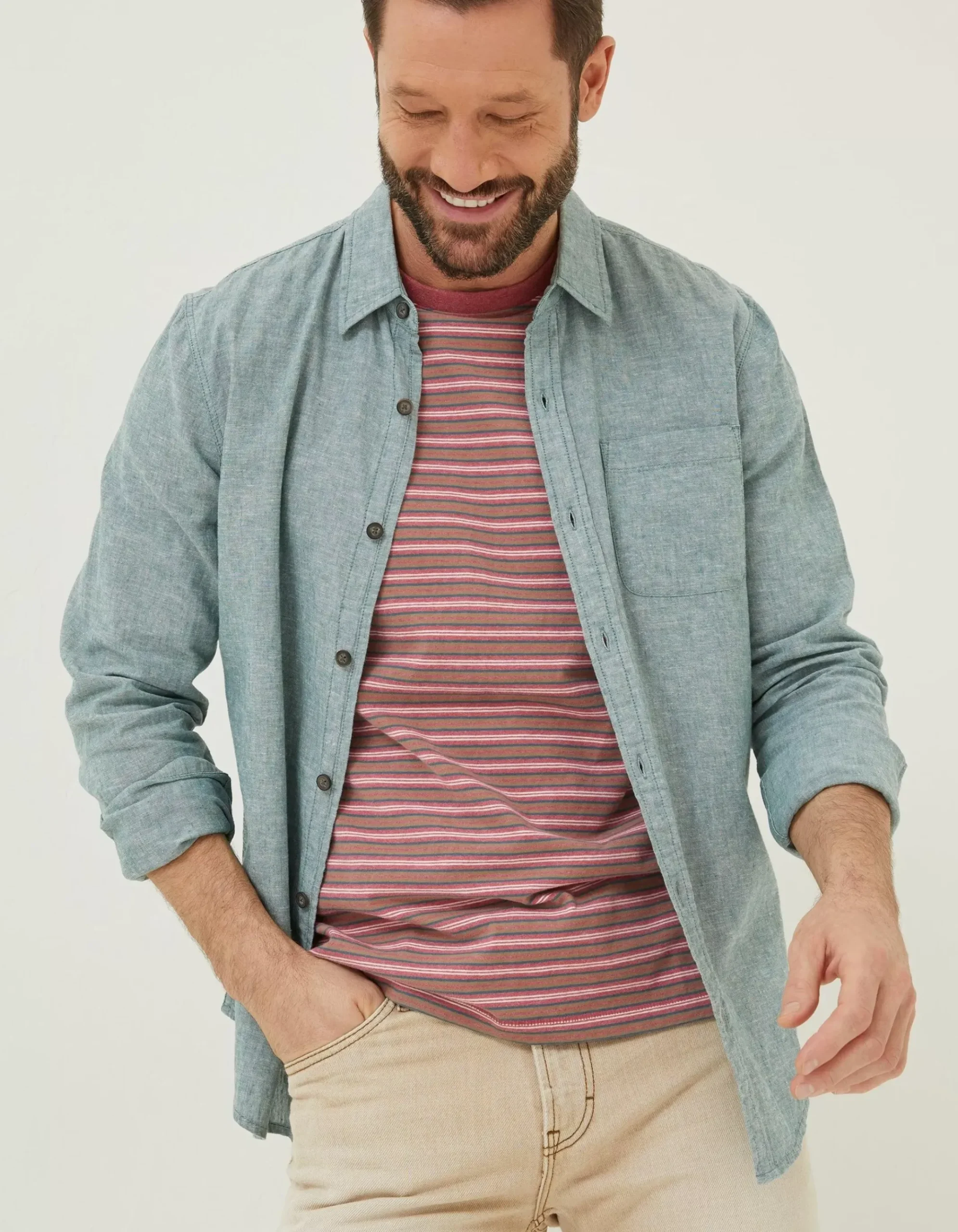 Bugle Linen Cotton Shirt