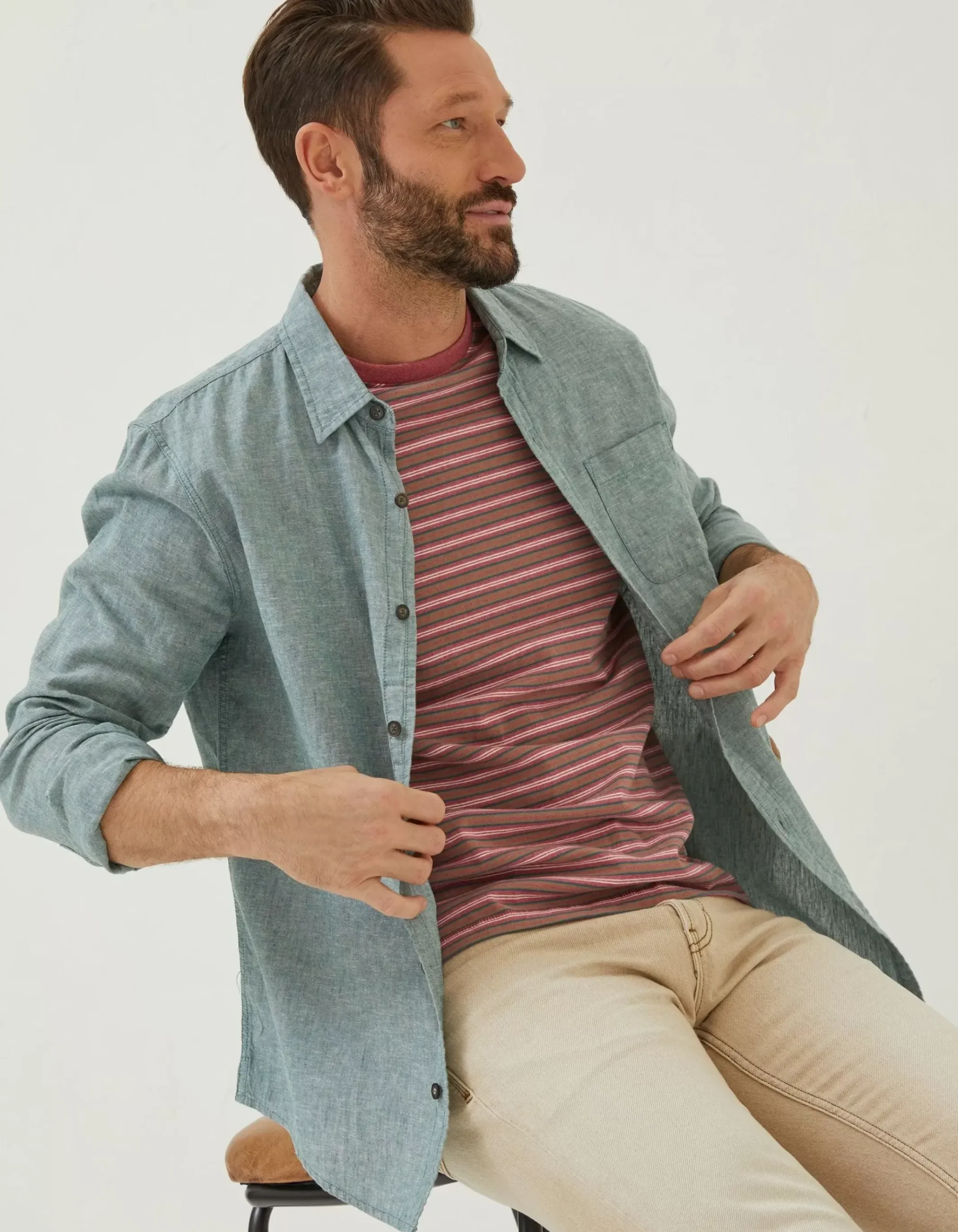 Bugle Linen Cotton Shirt