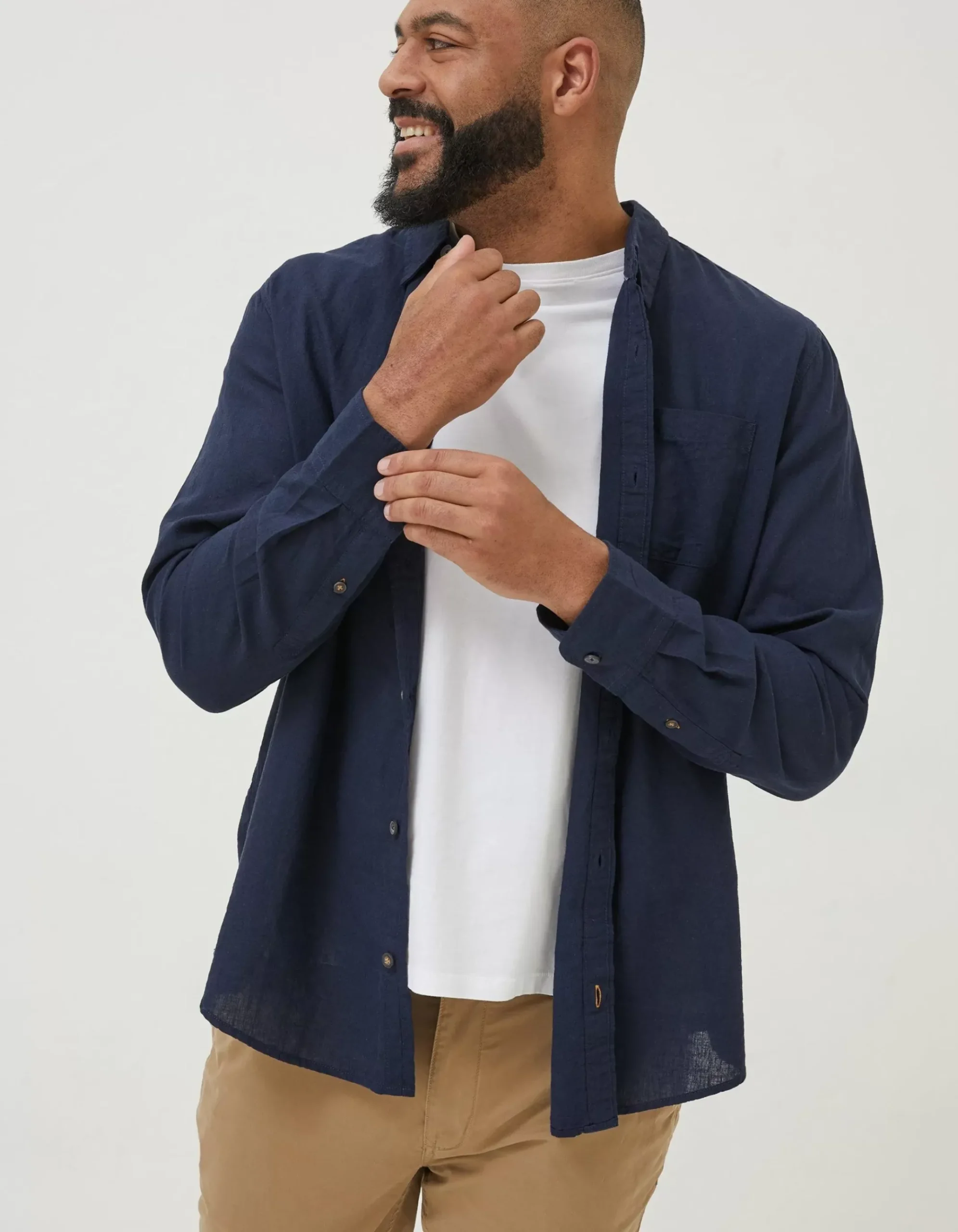 Bugle Linen Cotton Shirt