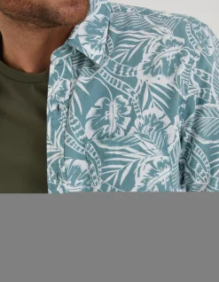 Bugle Palm Print Shirt
