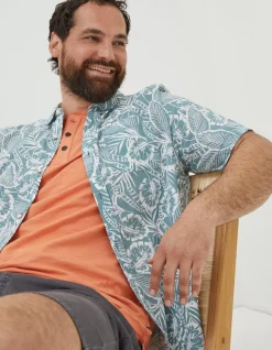 Bugle Palm Print Shirt
