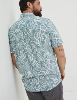 Bugle Palm Print Shirt