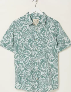 Bugle Palm Print Shirt