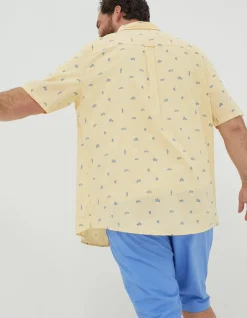 Bugle Turtle Print Shirt
