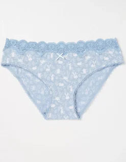 Bunny Print Mini Knickers