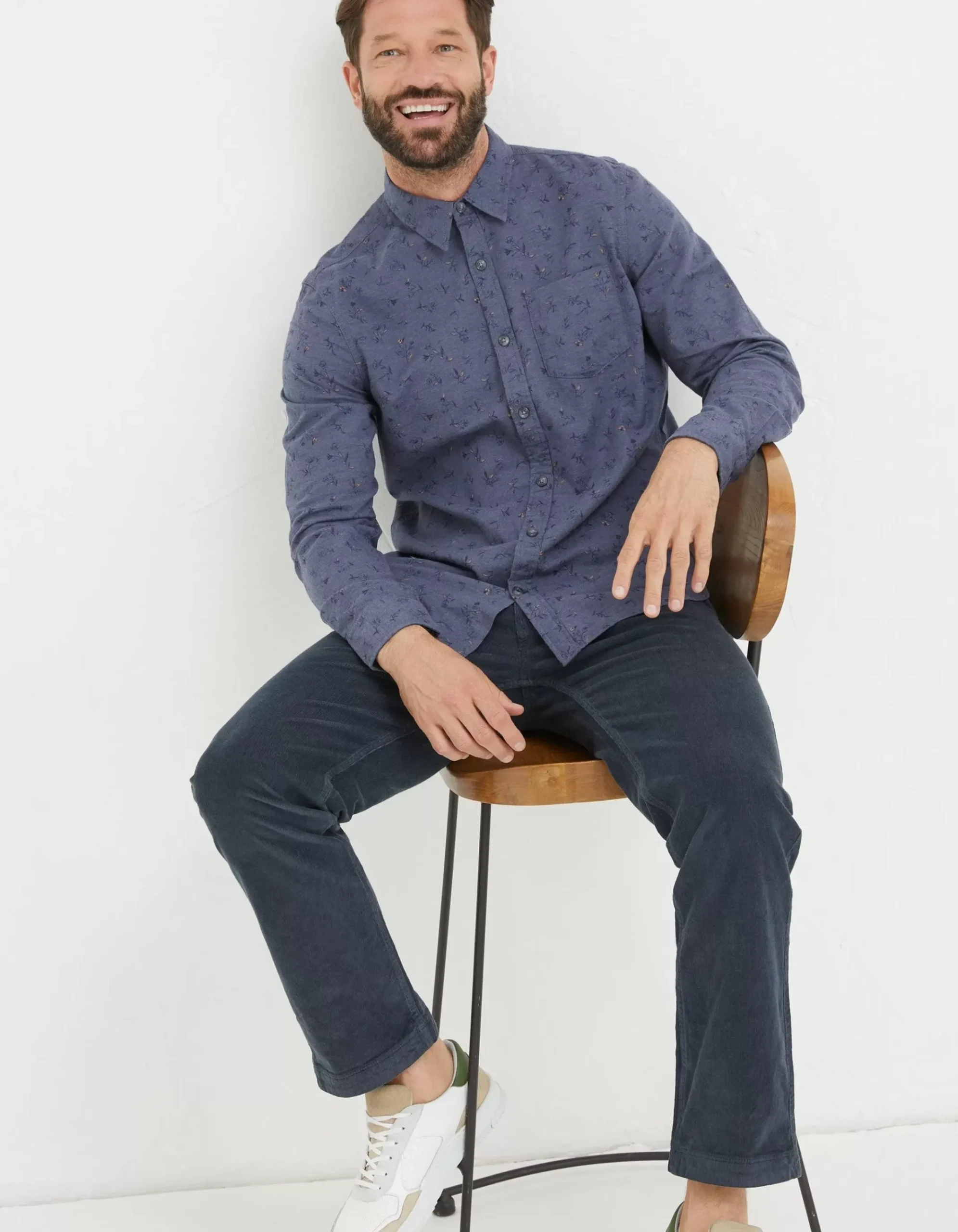 Burgess Floral Print Shirt