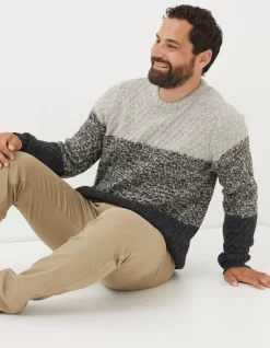Calder Ombre Crew Neck Jumper