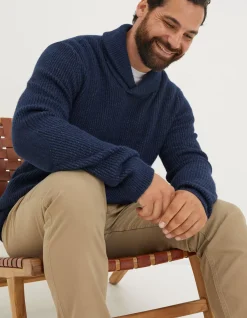 Calder Shawl Neck Jumper